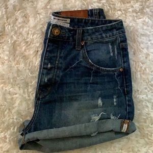 One x OneTeaspoon High Waist Bandit Jean Shorts